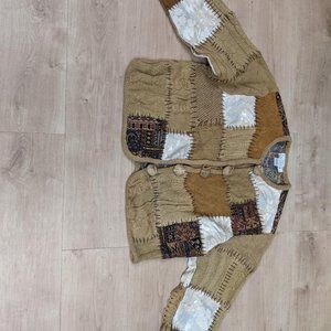 Sandy Starkman Vintage new Hand knit Cardigan